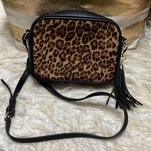 Leopard Print Cross Body
